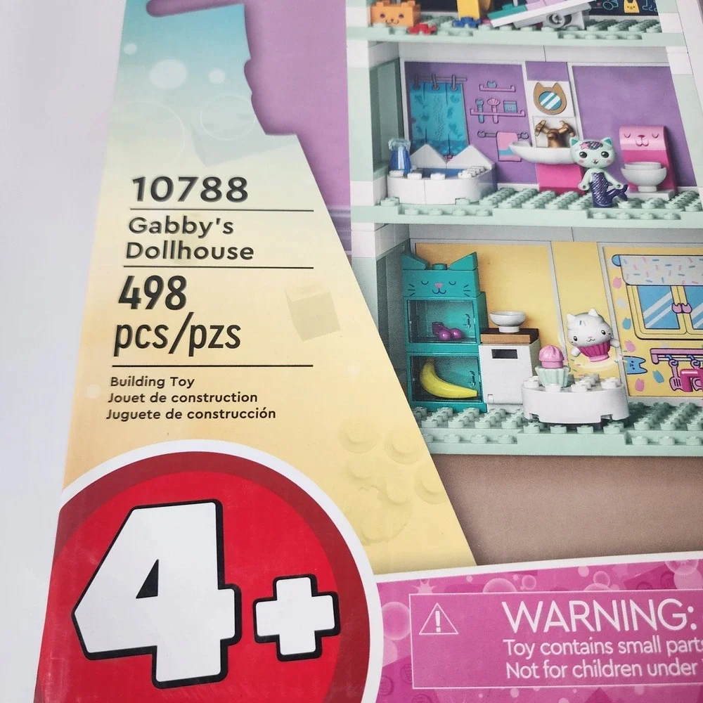 LEGO‎ Gabby's Dollhouse 10788 DreamWorks Building Set 498 Pieces New Sealed